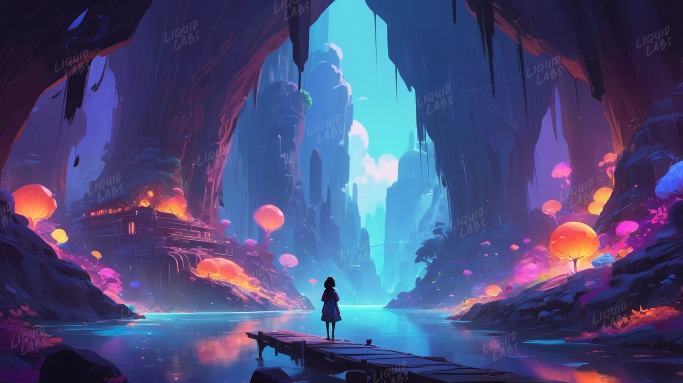 AlbedoBase XL colorful dark chillscape 3